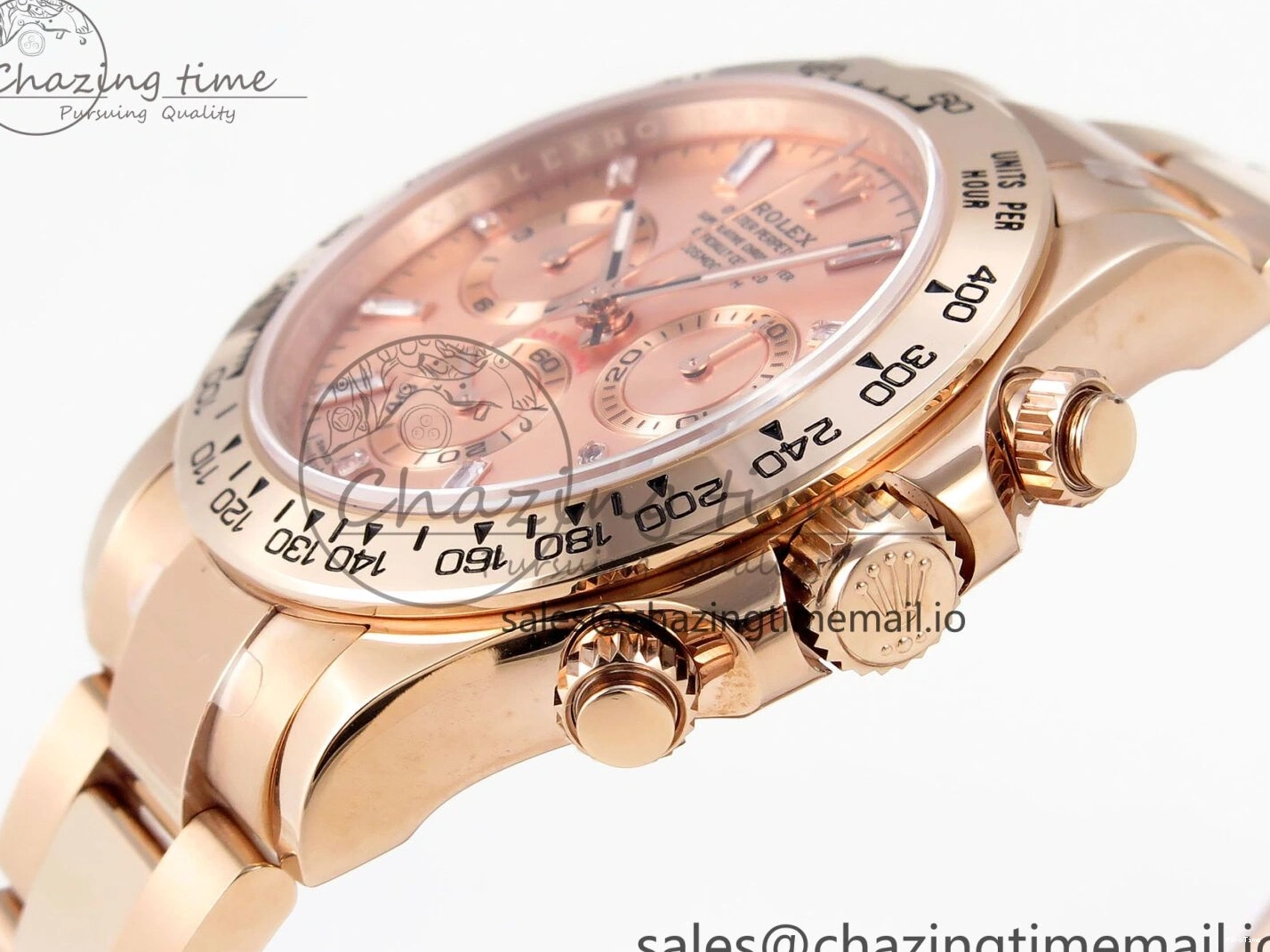 MiroTime 0402 Bold Daytona 116505 KING 1:1 Best Edition RG Crystal Dial on RG Bracelet SH 1938